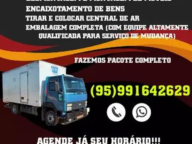 Imagem: Caminhão de Frete e Mudança