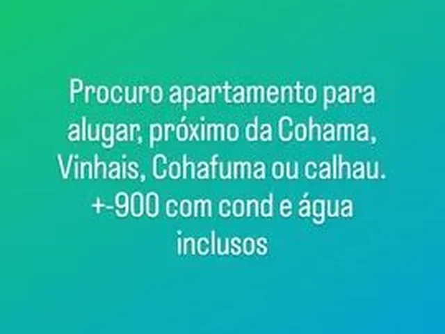 Imagem: Procura-Se Apartamento para Alugar