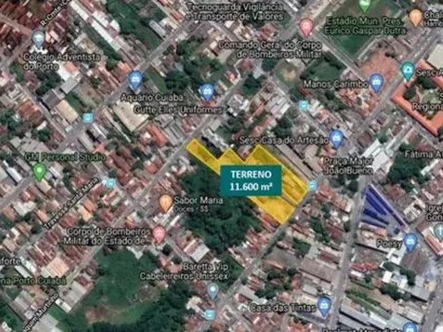 Imagem 9: Área Incorporaçao no Centro de Cuiabá Mt