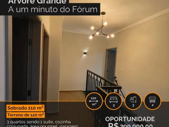 Imagem: Lindo e Diferenciado Sobrado no Bairro Árvore