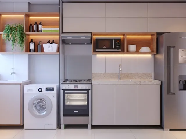 Imagem 5: Apartamento com 2 Quartos e 1 Suíte para Se Morar