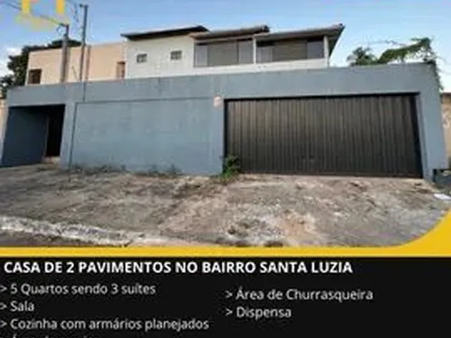 Imagem: Casa Localizada no Bairro santa Luzia