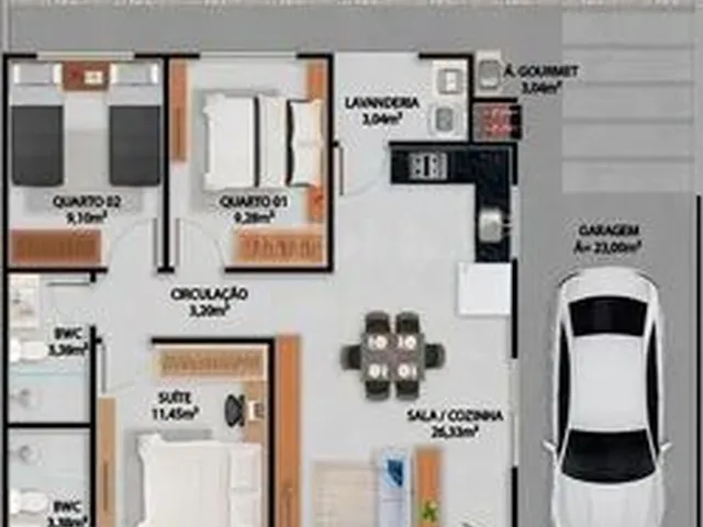 Imagem 2: São José - Casa Padrão - Forquilhas