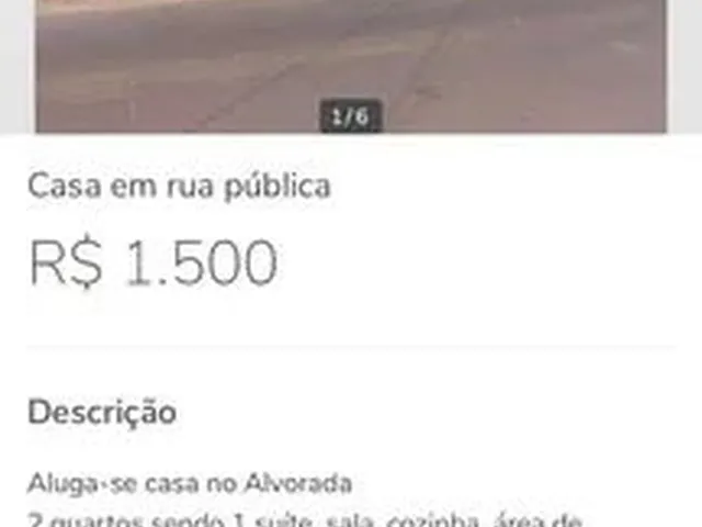 Imagem: Aluga Se Casa no Alvorada