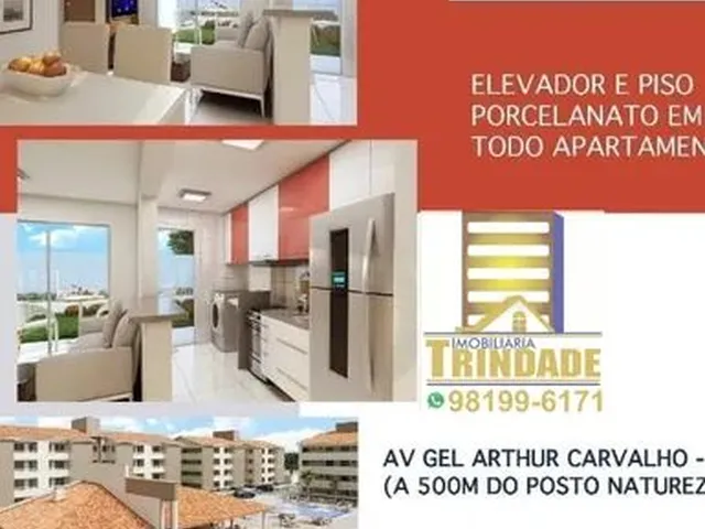 Imagem 4: Apartamento no Turu ,Entrega 2023 ,Elevador ,2 Quartos ,Entrada Parcelada