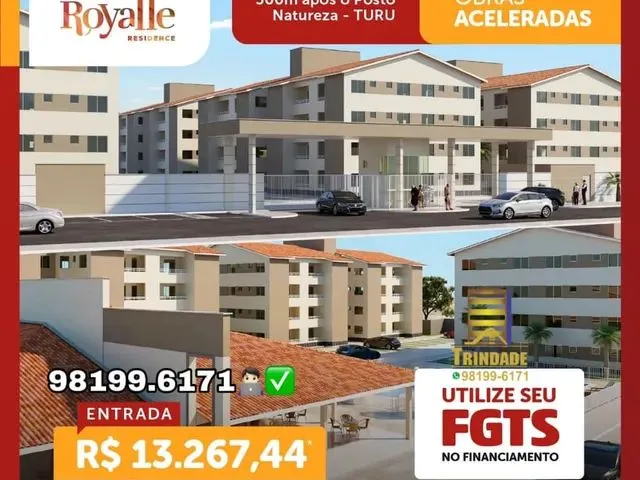 Imagem 7: Apartamento no Turu ,Entrega 2023 ,Elevador ,2 Quartos ,Entrada Parcelada