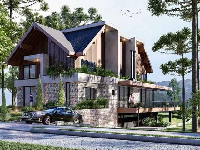 Imagem 2: Casa Aspen Gramado com 5 amplas suítes