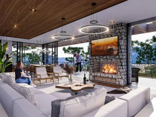 Imagem 5: Casa Aspen Gramado com 5 amplas suítes