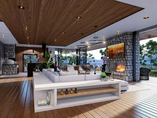 Imagem 6: Casa Aspen Gramado com 5 amplas suítes