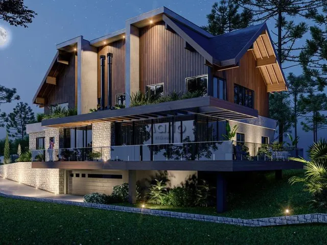 Imagem 7: Casa Aspen Gramado com 5 amplas suítes