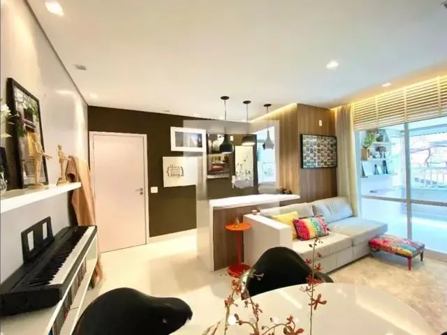 Imagem: O apartamento possui 2 Dormitórios, 1 Suíte, 2 Banheiros,