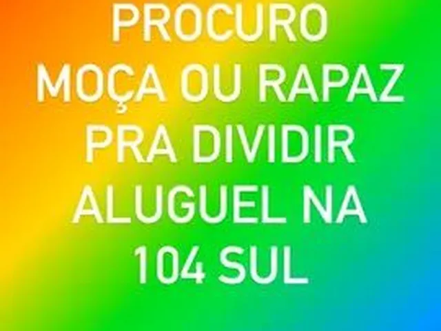 Imagem: Dividir Aluguel na 104 Sul