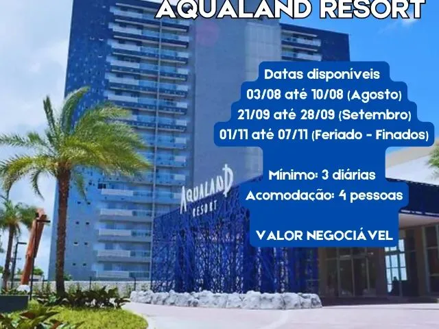 Imagem 1: Aqualand Resort em Salinas