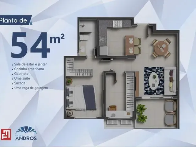 Imagem 12: Ilha de Andros - 44 M² 54 M² 78 M²