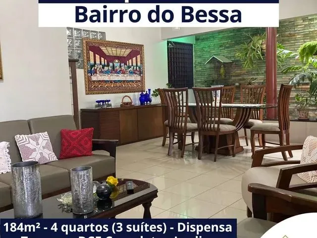 Imagem: Vendo Casa com 4 Quartos no Bessa, em João