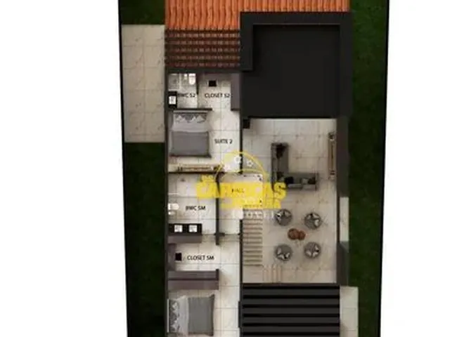Imagem 5: Casa com 3 Dormitórios À Venda, 274 M² por R$ 1.500.000,00 - Alphaville Pb - Bayeux/Pb