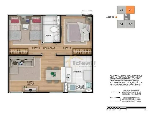 Imagem 4: Apartamento com 2 Dormitórios À Venda- Sete - Sapucaia do Sul/Rs