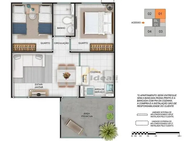Imagem 2: Apartamento com 2 Dormitórios À Venda- Sete - Sapucaia do Sul/Rs