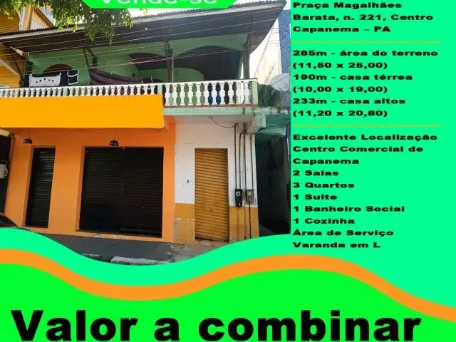 Imagem 1: Casa Praça Magalhães Barata ( Centro