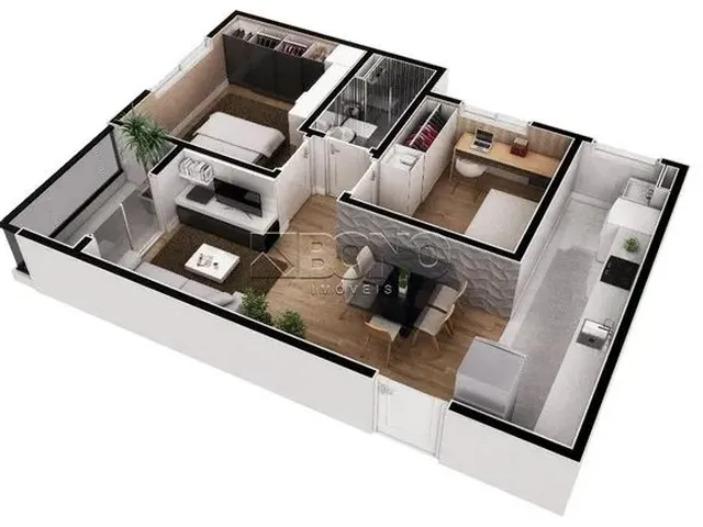 Imagem: Caxias do Sul - Apartamento Padrão - Vinhedos