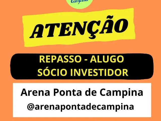 Imagem 1: Arena em Ponta de Campina /Pb com 6 Quadras