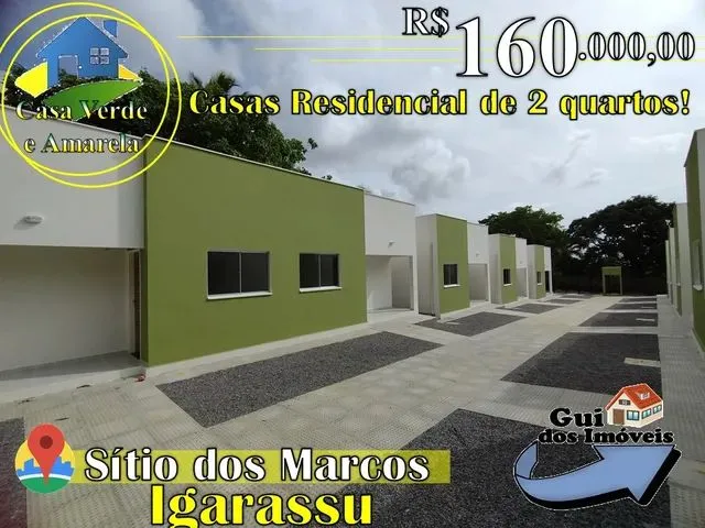 Imagem 5: Casa de Condomínio Térrea para Venda Tem 50M² de 2 Quartos - Igarassu/Pe - 160 Mil