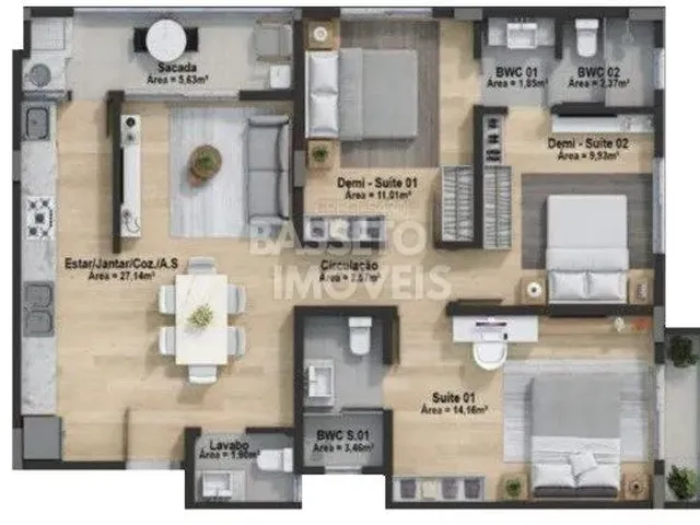 Imagem 4: Florianópolis - Apartamento Padrão - João Paulo