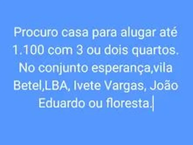 Imagem: A casa possui 3 Dormitórios, 1 Banheiro, 1 Vaga na