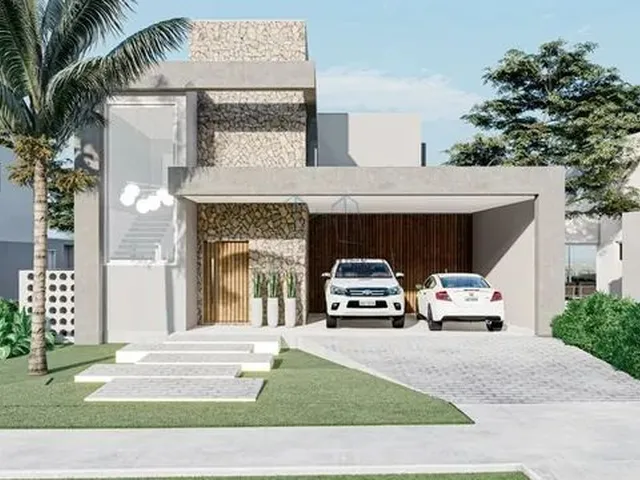 Imagem 1: Casa Excepcional em Fase Final de Construção Fundo Lago no Veredas!