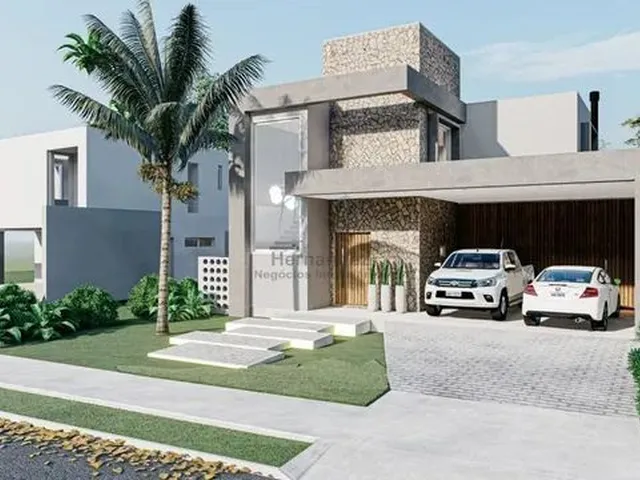 Imagem 2: Casa Excepcional em Fase Final de Construção Fundo Lago no Veredas!