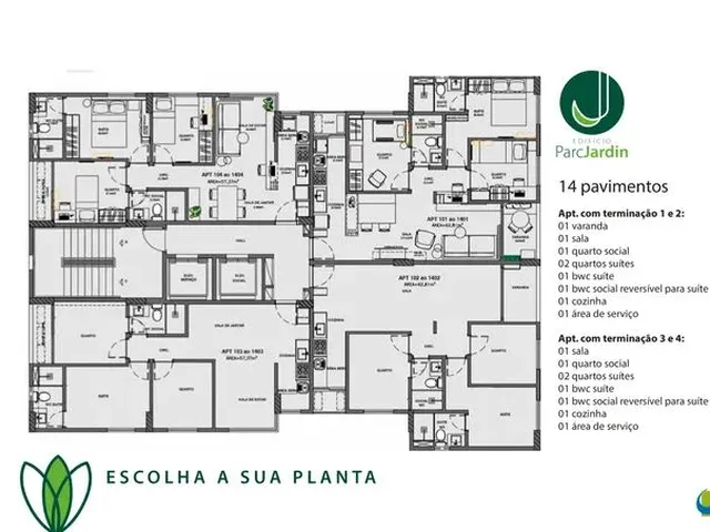 Imagem 16: Lindo Apartamento em B.v. 3 Quartos 2 Suítes Entrega para Dezembro/23 Ótima