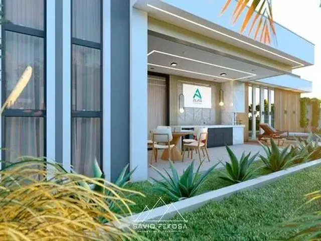 Imagem 2: Casa com 3 Dormitórios À Venda, 161 M² por R$ 1.100.000 - Cidade Alpha - Eusébio/Ce