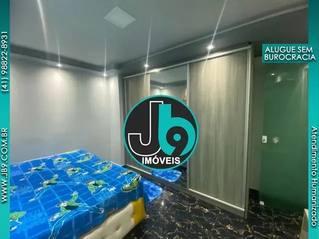 Imagem 14: Alugar Sobrado Triplex com 3 Dormitórios 1 Suíte com Closet e Hidro no Pineville Em