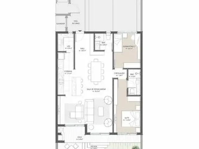 Imagem 16: Apartamento em Construção com 3 Suítes, 2Vg, Área Lazer Completa, João Paulo