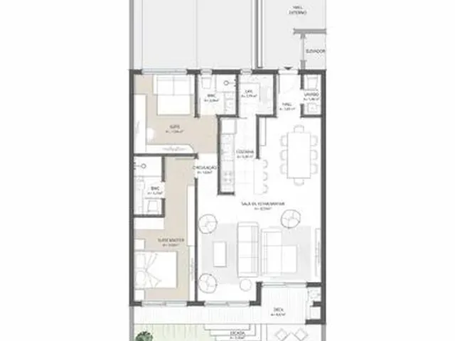 Imagem 8: Apartamento em Construção com 3 Suítes, 2Vg, Área Lazer Completa, João Paulo