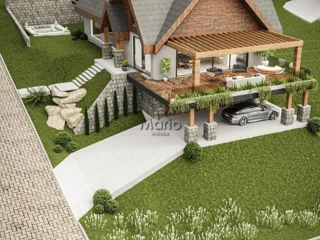 Imagem 3: Casa em Gramado no Vale das Colinas com 3 dormitórios e duas suítes, sendo uma suíte