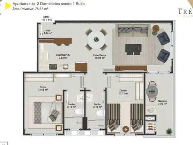 Imagem 9: Apartamento À Venda em Palhoça/Sc