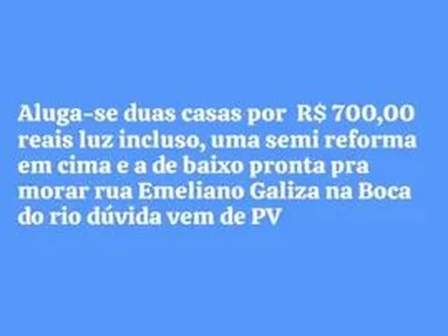 Imagem: Aluguel de Casa