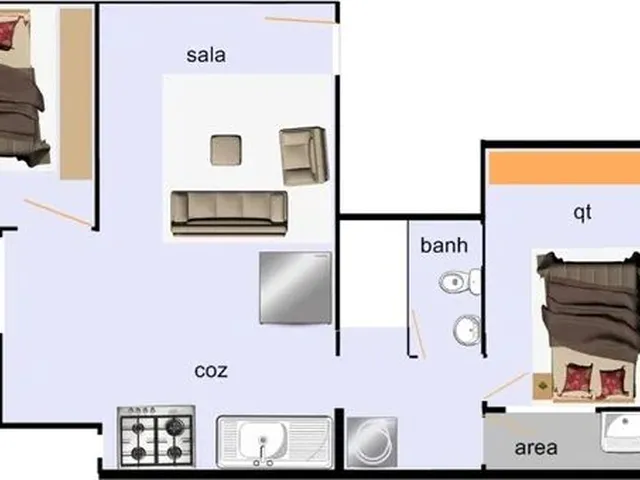 Imagem 8: Casa Tipo Apartamento 2Qts 650,00