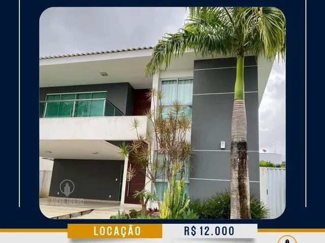 Imagem: Alugo Linda Casa no Alphaville Litoral Norte