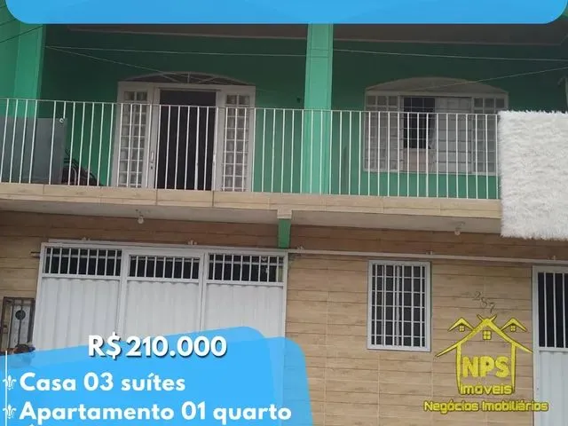 Imagem: Casa 03 Quartos 01 Suíte 2 Pisos - 01 Apartamento