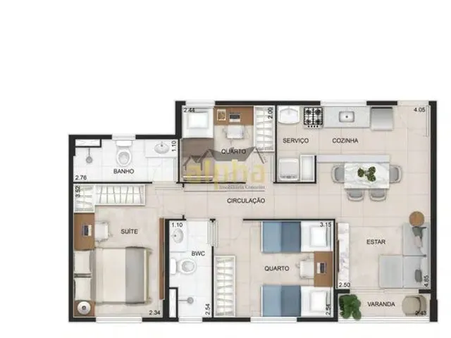 Imagem 6: Apartamento para Venda com 3 Quartos no Passaré
