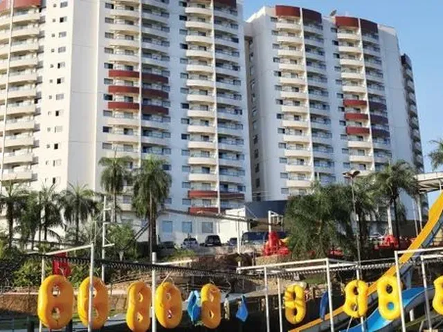 Imagem: O apartamento possui 1 Dormitório, 1 Banheiro, Acomodam 5