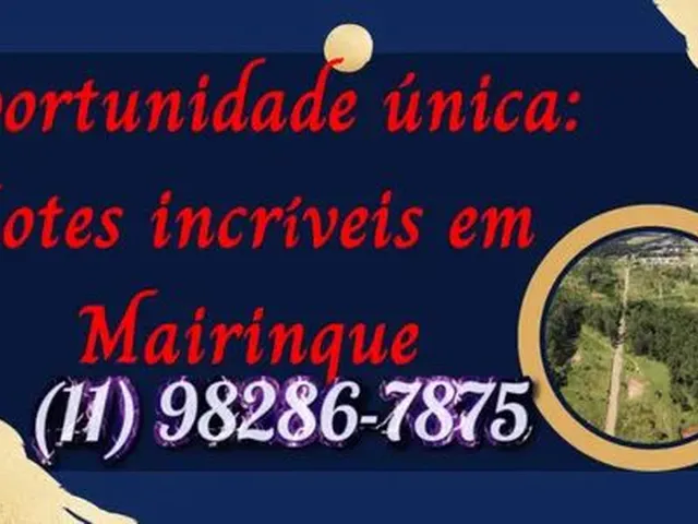 Imagem: Invista em Um Lote para Construção da