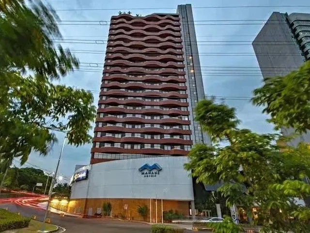 Imagem 1: Flat À Locação no Millennium, 2º Andar, Nascente, Visão Espetacular de Manaus