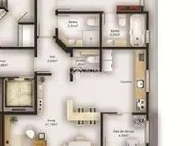 Imagem 2: Palhoça - Apartamento Padrão - Passa Vinte