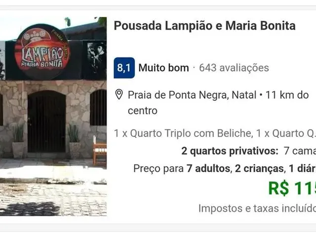 Imagem 6: Pousada/Restaurante,Super Movimentada a 200 Metros da Praia Principal, 82 Leitos, Ótimo