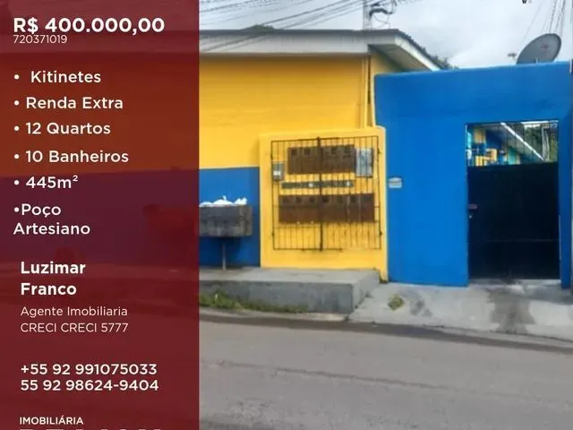 Imagem 1: Vendo Vila com 10 Apartamentos Estilos Kitnetes