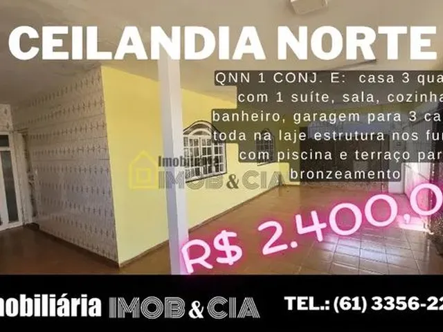 Imagem: Alugo Casa Qnn1 Conjunto E