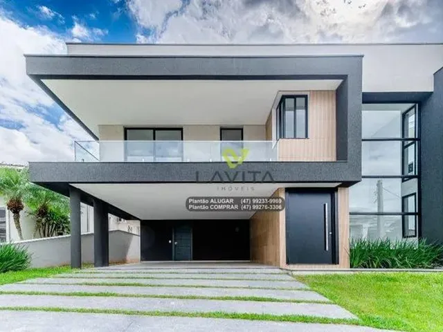 Imagem: Casa Nova a Venda com 4 Suítes, Condomínio
